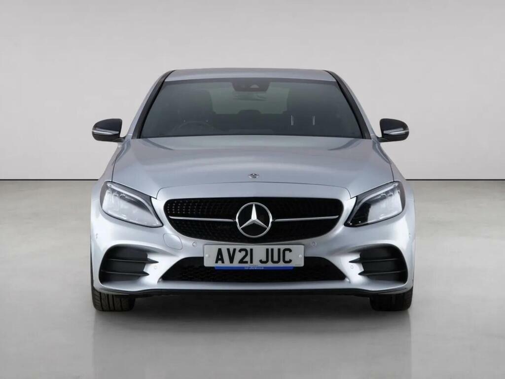 Mercedes-Benz C Class 2.0 C220d Amg Line Night Edition Premium G-troni AV21JUC Silver #5