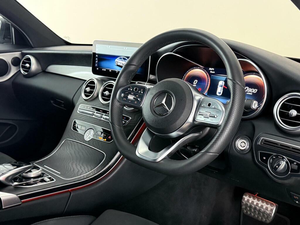 Mercedes-Benz C Class 2.0 C220d Amg Line Premium G-tronic Euro 6 Ss Black #3