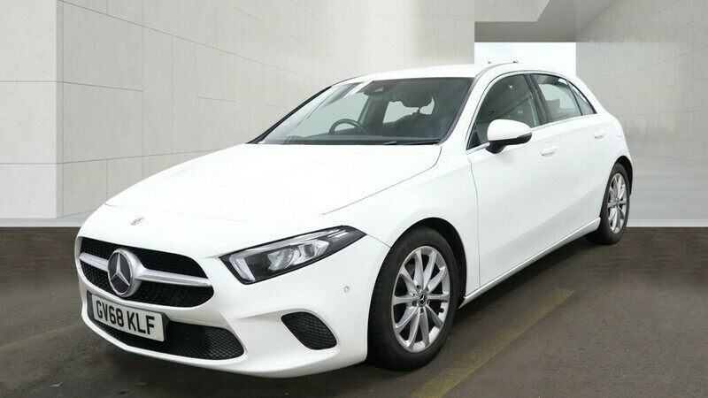 Mercedes-Benz A Class A 180 D Sport GV68KLF White #2