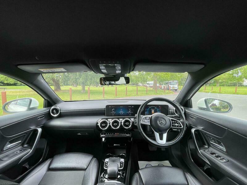 Mercedes-Benz A Class A 180 D Sport GV68KLF White #2