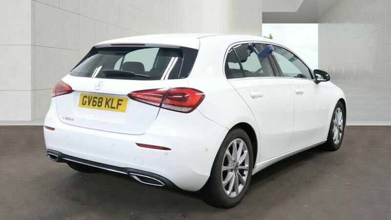 Mercedes-Benz A Class A 180 D Sport GV68KLF White #4