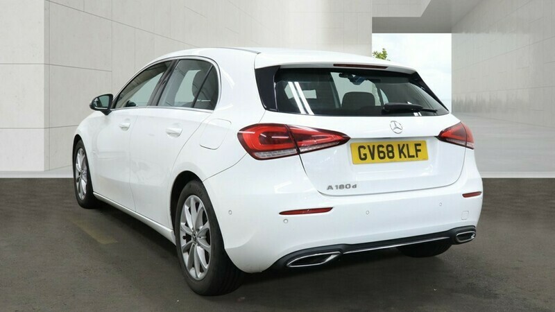Mercedes-Benz A Class A 180 D Sport GV68KLF White #3