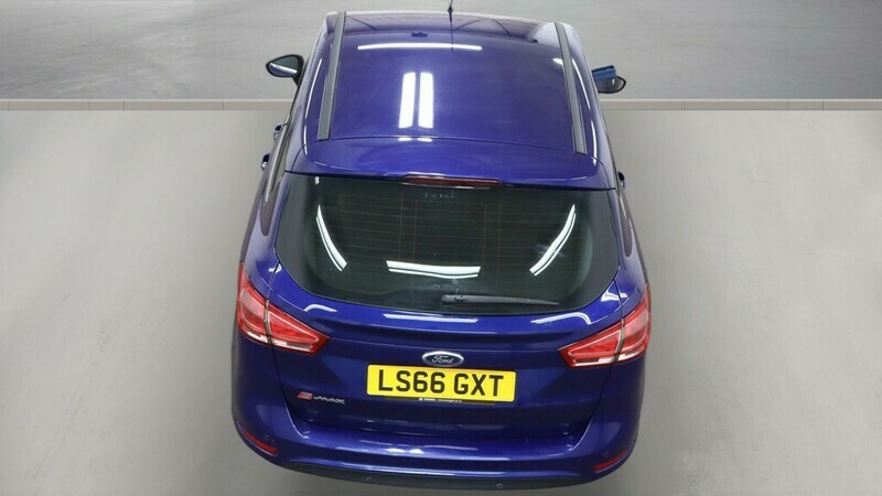 Ford B-Max 1.0T Ecoboost Titanium Mpv Euro White #8