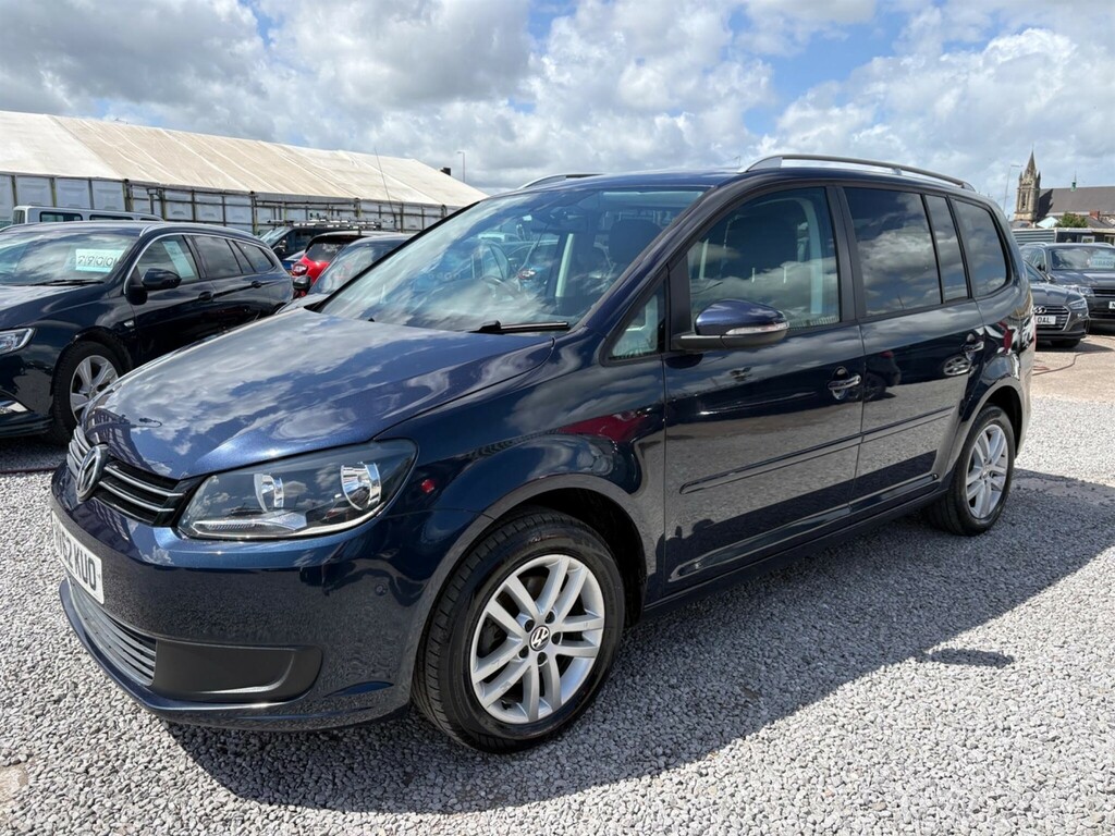 Volkswagen Touran 1.6 Tdi Se Dsg Euro 5 HV62KUO Blue #3