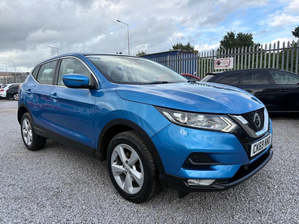 Nissan Qashqai 1.3 Dig-t Acenta Premium Euro 6 Ss CK69NND Blue #5