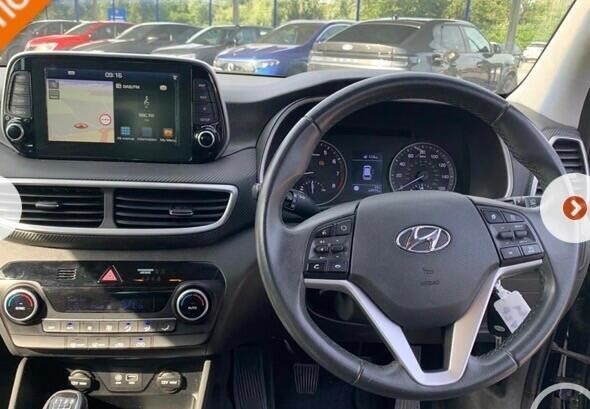 Hyundai Tucson 1.6 Gdi Se Nav Euro 6 Ss EX69VZP Black #6