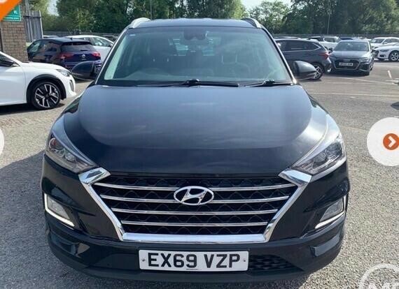 Hyundai Tucson 1.6 Gdi Se Nav Euro 6 Ss EX69VZP Black #3