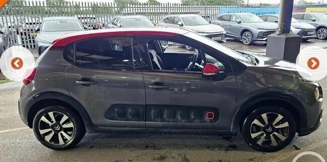 Citroen C3 1.2 Puretech Flair Euro 6 Ss Grey #2