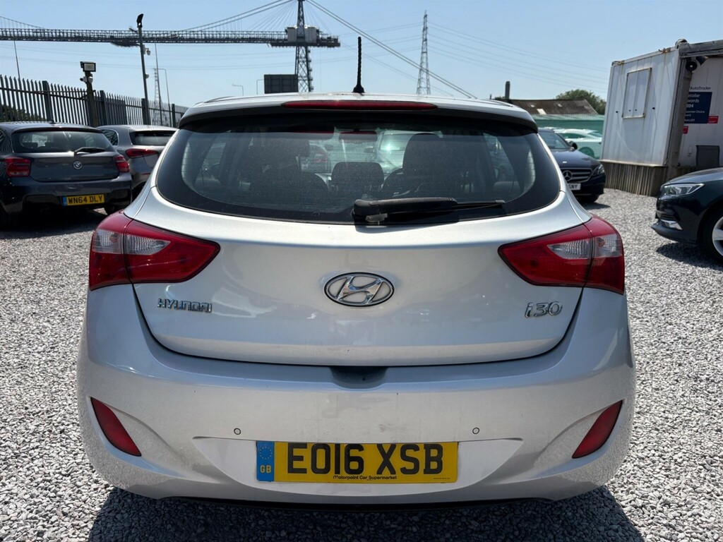 Hyundai I30 1.6 Crdi Blue Drive Se Nav Dct 2016 Silver #8