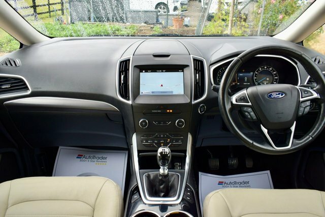 Ford Galaxy 2.0 Tdci 180 Titanium Powershift White #46