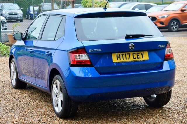 Skoda Fabia 1.0 Tsi Se L Hatchback Euro 6 S Blue #5