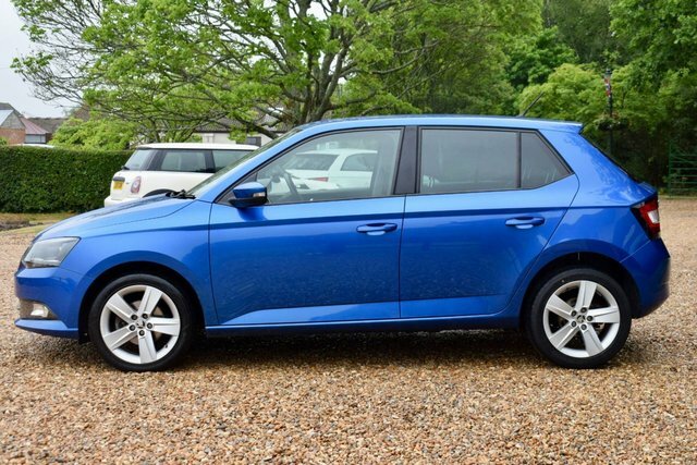 Skoda Fabia 1.0 Tsi Se L Hatchback Euro 6 S Blue #4