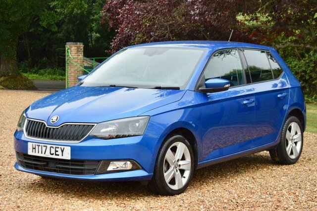 Skoda Fabia 1.0 Tsi Se L Hatchback Euro 6 S Blue #3