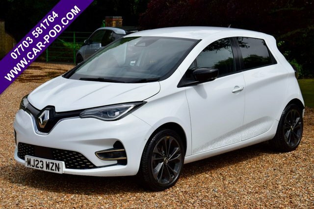 Renault Zoe R135 Ev50 52Kwh Iconic Hatchback White #3