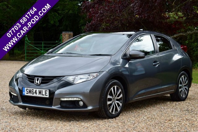 Honda Civic 1.6 I-dtec Sr Hatchback Euro 5 Grey #3