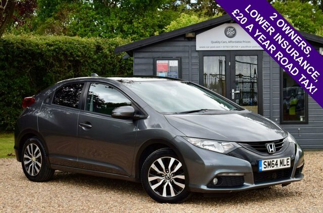 Honda Civic 1.6 I-dtec Sr Hatchback Euro 5 Grey