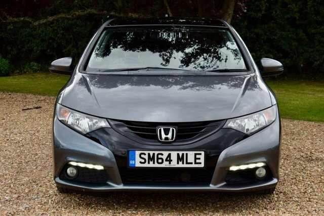 Honda Civic 1.6 I-dtec Sr Hatchback Euro 5 Grey #2
