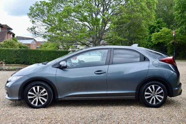 Honda Civic 1.6 I-dtec Sr Hatchback Euro 5 Grey #4