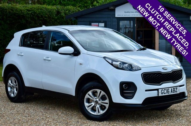 Kia Sportage 1.6 Gdi 1 Suv Euro 6 130 Bhp White