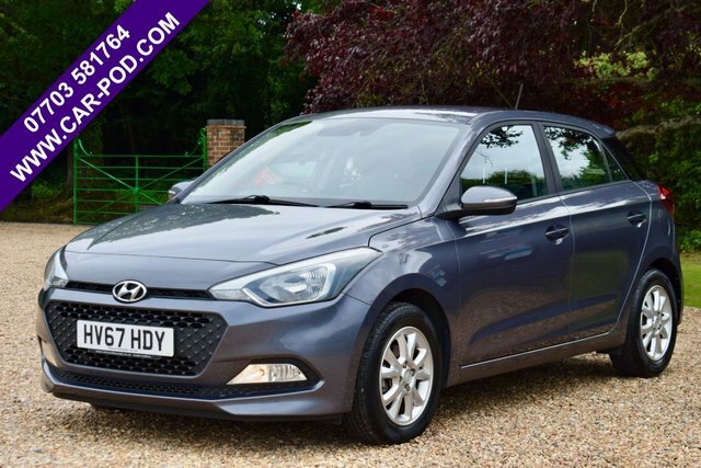 Hyundai I20 1.2 Se Hatchback Euro 6 84 Ps Grey #3