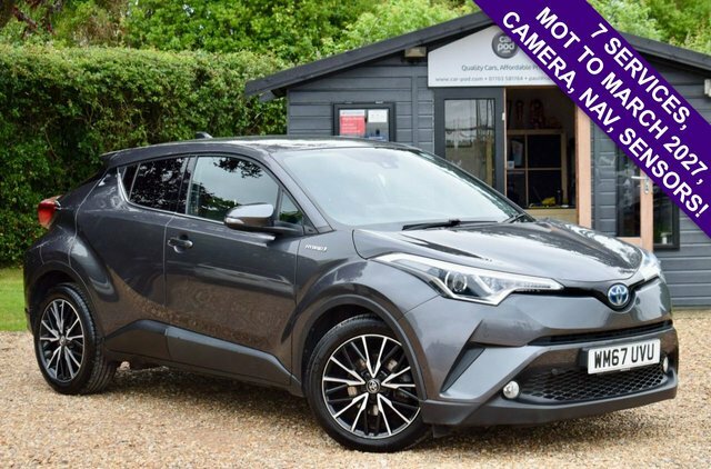 Toyota C-Hr 1.8 Vvt-h Excel Suv Hybrid Cvt Euro 6 WM67UVU Grey