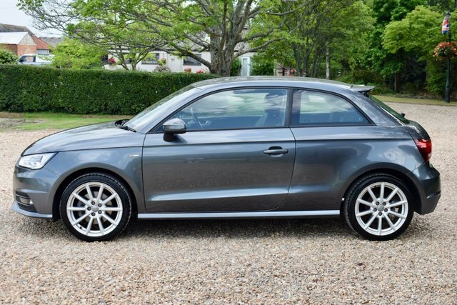 Audi A1 1.4 Tfsi S Line Hatchback Euro 6 Grey #4