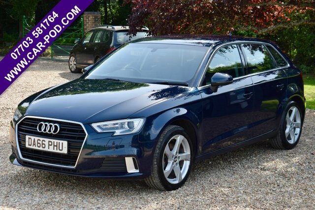 Audi A3 1.4 Tfsi Cod Sport Sportback S Tronic E DA66PHU Blue #3