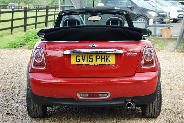 Mini Convertible 1.6 Cooper S Convertible Euro 5 Red #16