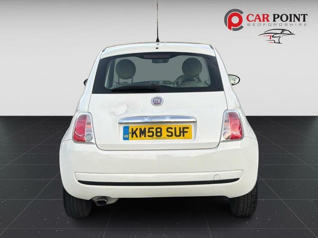 Fiat 500 Hatchback 1.2 Pop Euro 4 200858 KM58SUF White #4