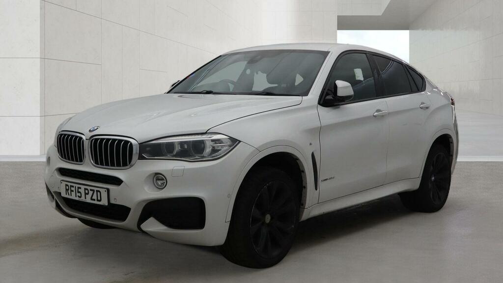 BMW X6 3.0 40D M Sport Xdrive Euro 6 Ss White #2