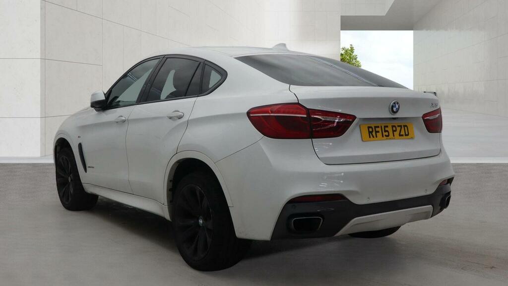 BMW X6 3.0 40D M Sport Xdrive Euro 6 Ss White #3