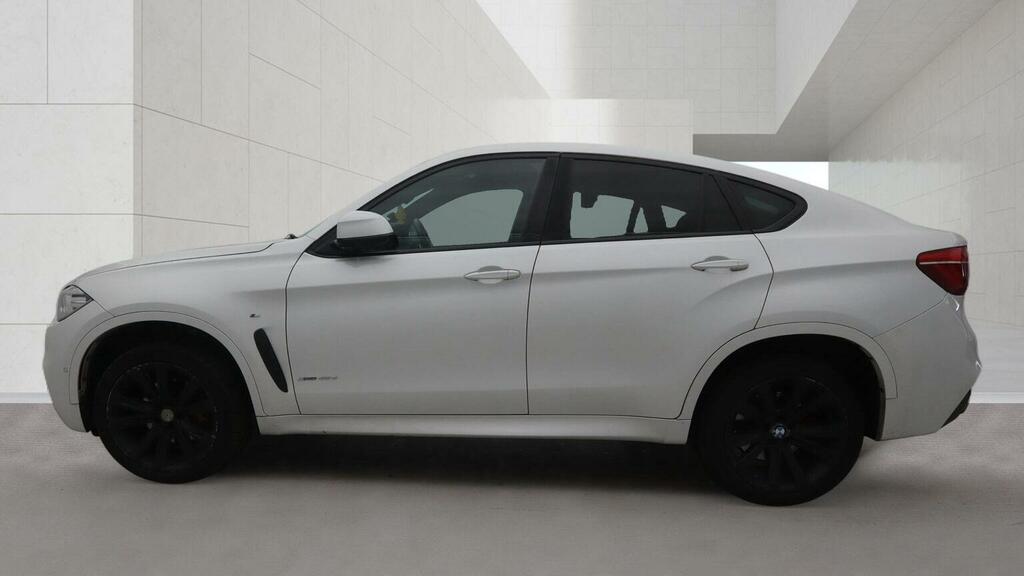BMW X6 3.0 40D M Sport Xdrive Euro 6 Ss White #6