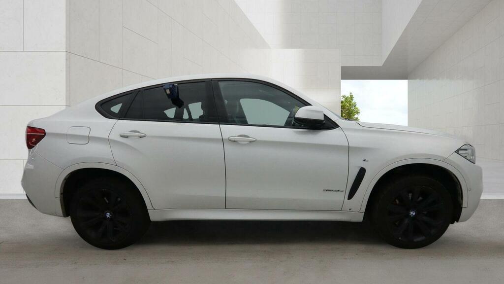 BMW X6 3.0 40D M Sport Xdrive Euro 6 Ss White #5