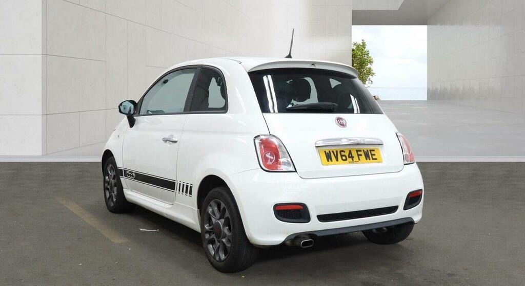 Fiat 500 1.2 S Euro 6 Ss White #3