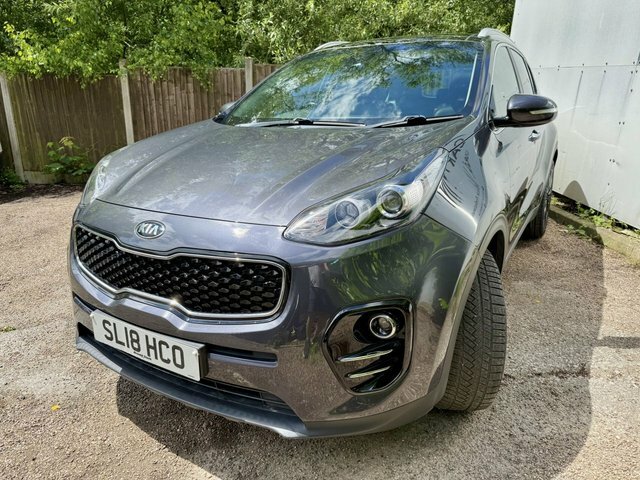 Kia Sportage 1.7 Crdi 3 Suv Euro 6 Ss 114 SL18HCO Silver #6