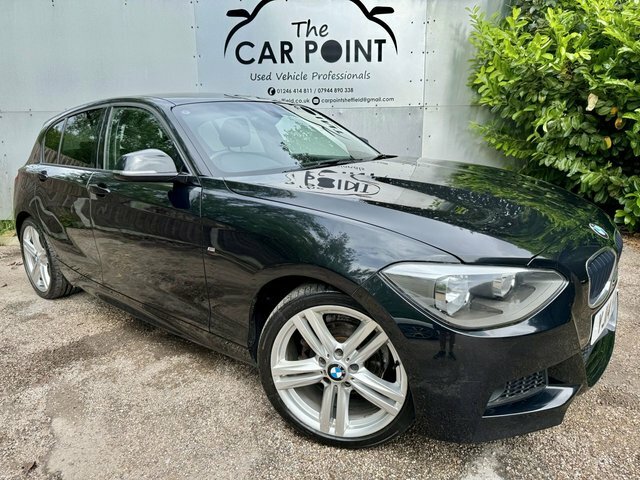 BMW 1 Series 2.0 116D M Sport Hatchback Euro Black #2