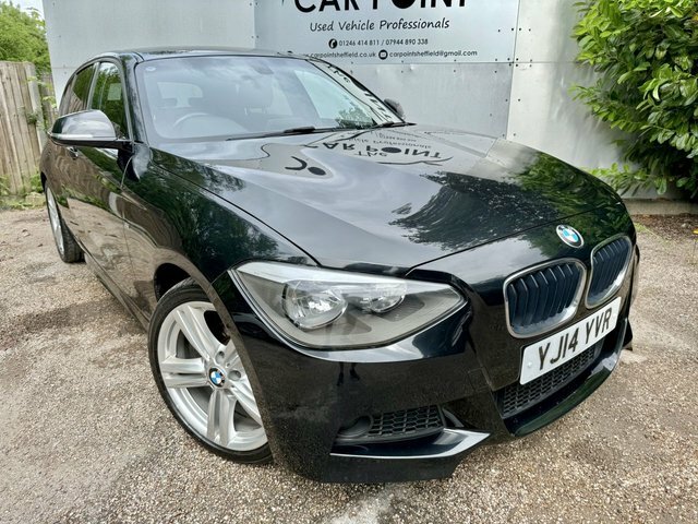 BMW 1 Series 2.0 116D M Sport Hatchback Euro Black #3