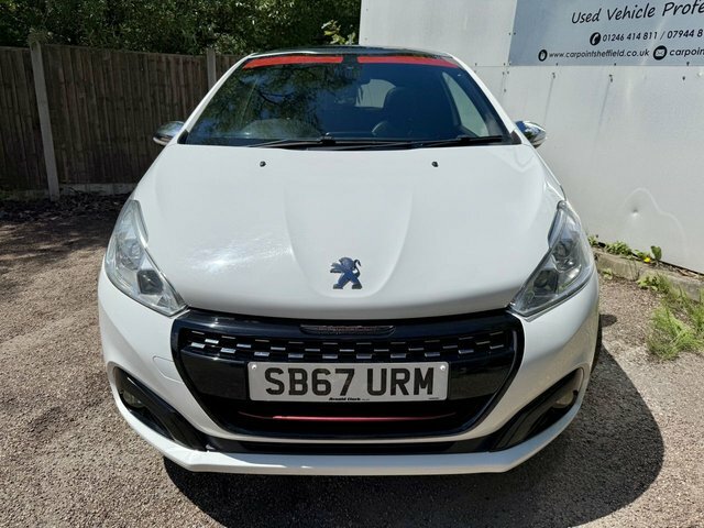 Peugeot 208 1.6 Thp Gti Prestige Hatchback E SB67URM White #5