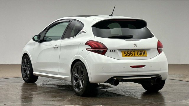 Peugeot 208 1.6 Thp Gti Prestige Hatchback E SB67URM White #3