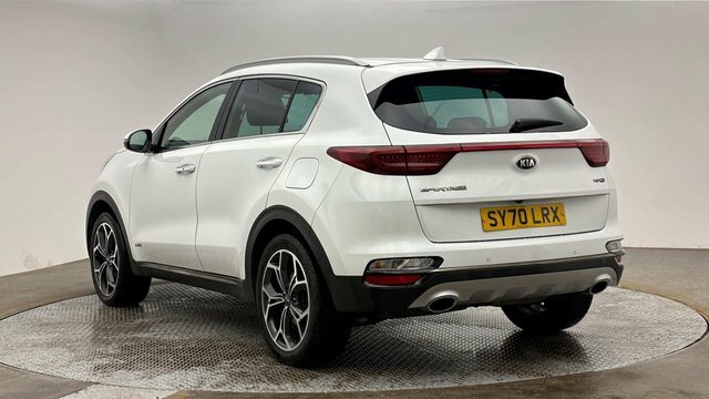 Kia Sportage 2.0 Crdi Ecodynamics Gt-line Suv Hybri White #3