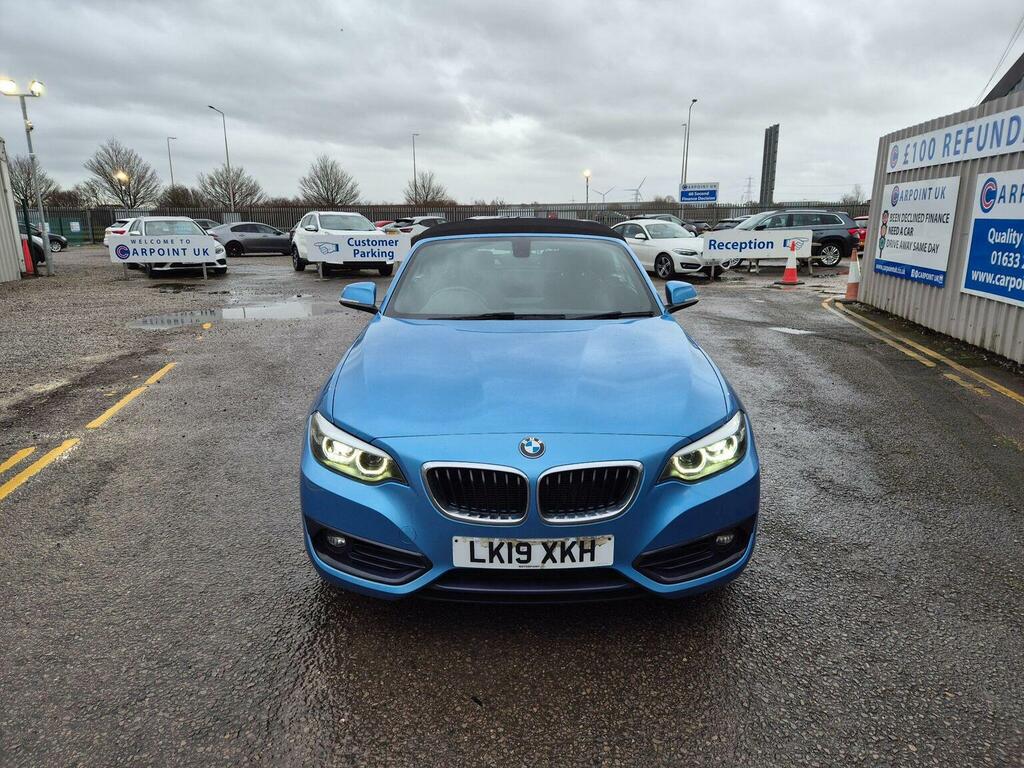 BMW 2 Series Convertible 1.5 218I Gpf Sport Euro 6 Ss 2 LK19XKH Blue #3