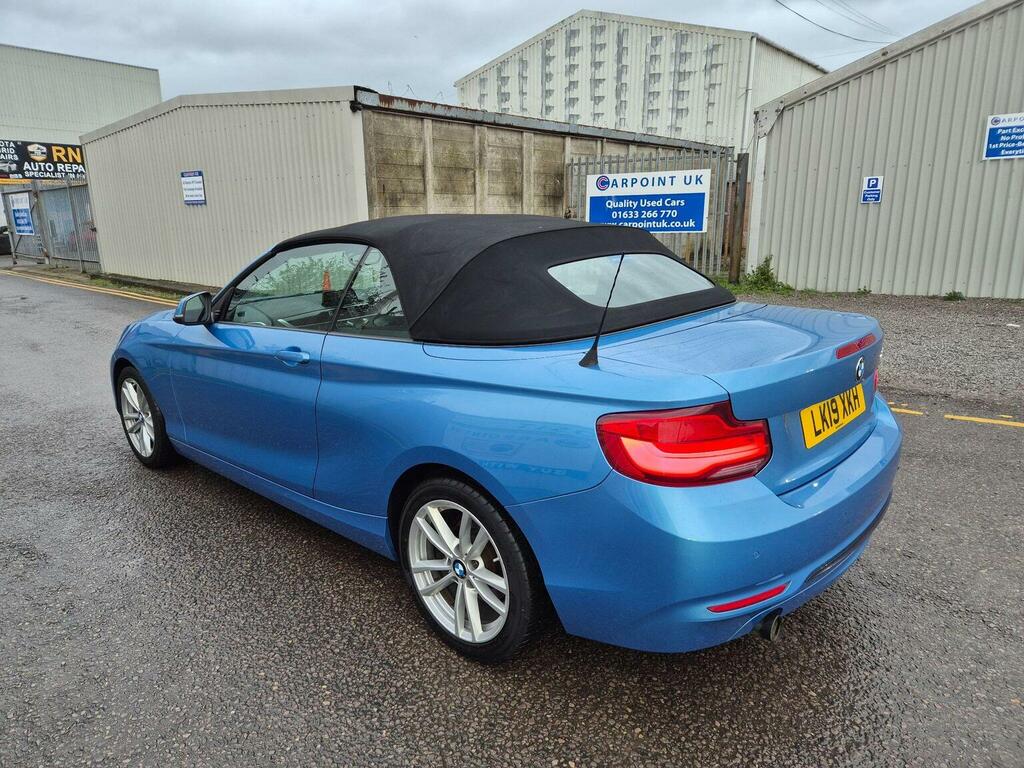 BMW 2 Series Convertible 1.5 218I Gpf Sport Euro 6 Ss 2 LK19XKH Blue #5