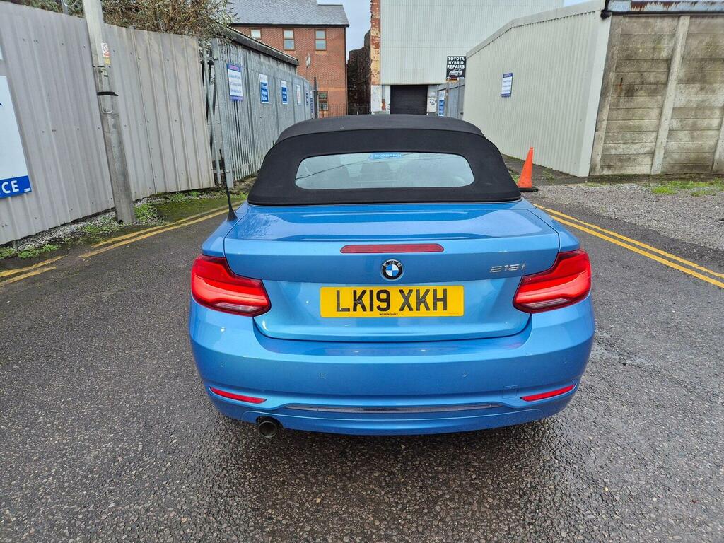 BMW 2 Series Convertible 1.5 218I Gpf Sport Euro 6 Ss 2 LK19XKH Blue #6