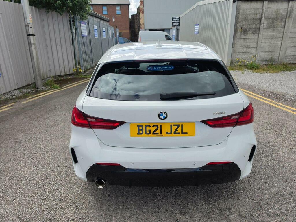 BMW 1 Series Hatchback 1.5 118I M Sport Lcp Dct Euro 6 Ss BG21JZL White #5