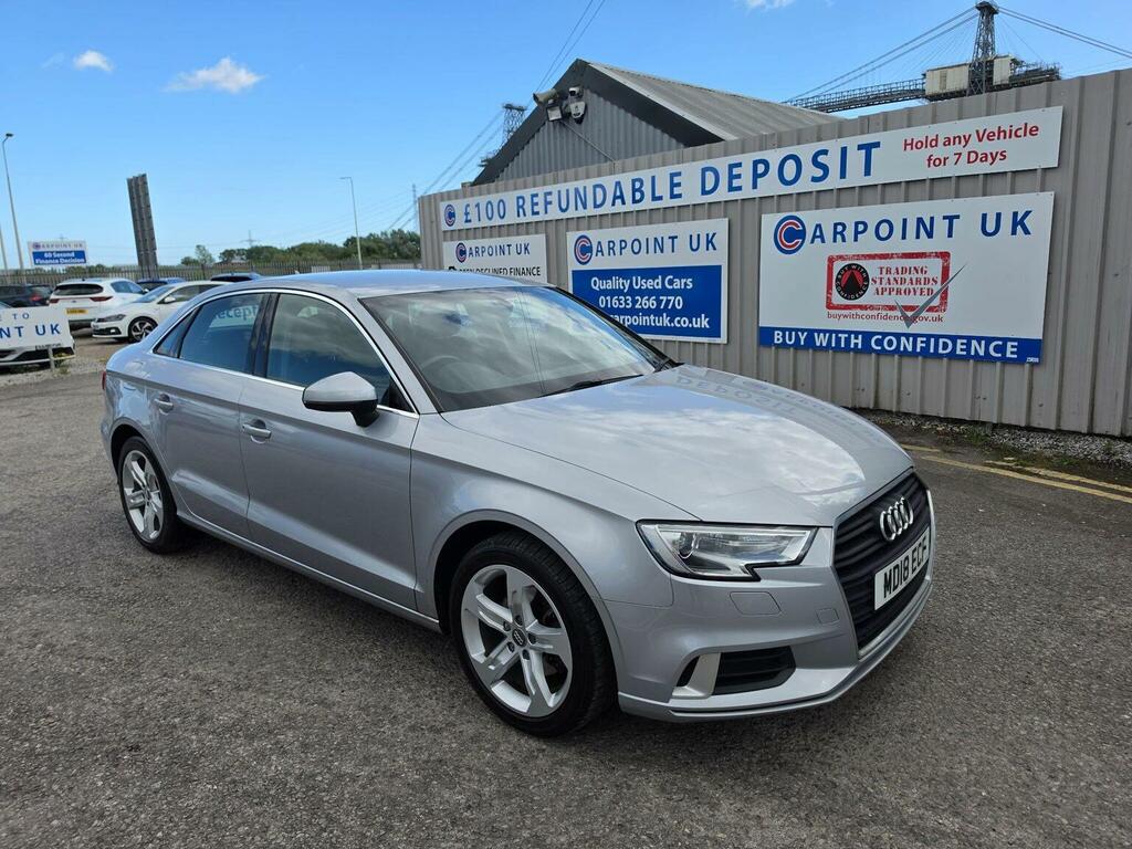 Audi A3 Saloon 1.5 Tfsi Cod Sport Euro 6 Ss 20181 MD18ECF Silver