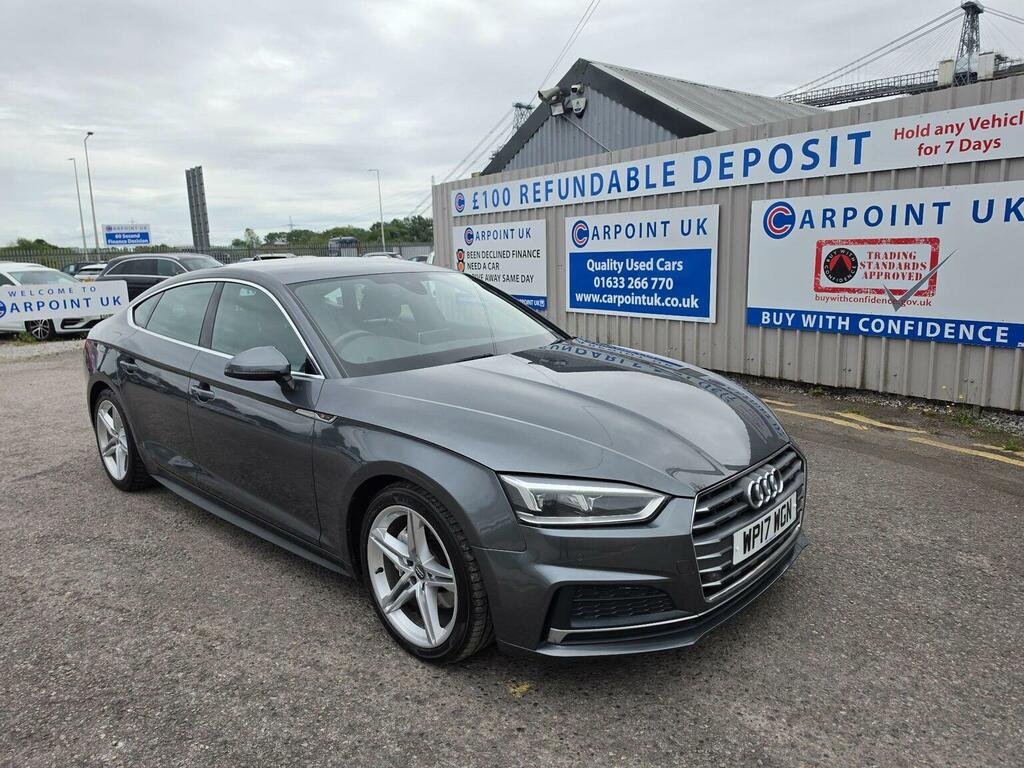 Audi A5 Hatchback 2.0 Tdi Ultra S Line Sportback S Tronic WP17WGN Grey