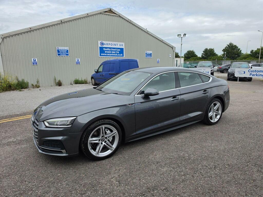 Audi A5 Hatchback 2.0 Tdi Ultra S Line Sportback S Tronic WP17WGN Grey #3