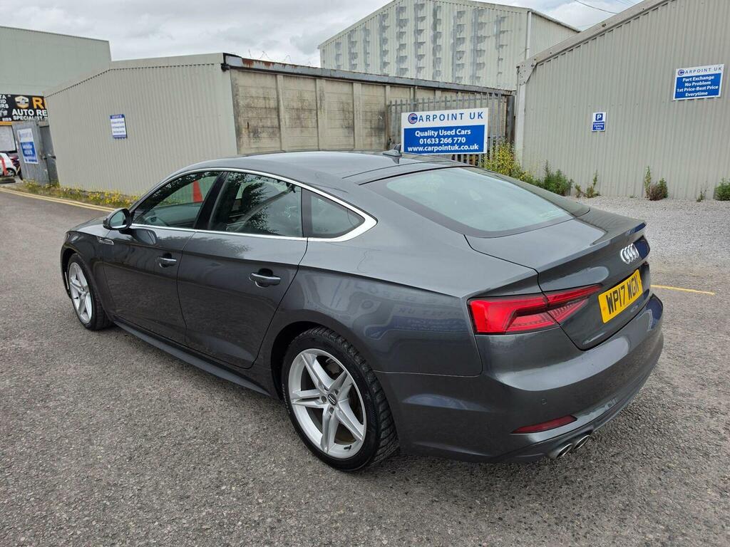 Audi A5 Hatchback 2.0 Tdi Ultra S Line Sportback S Tronic WP17WGN Grey #4