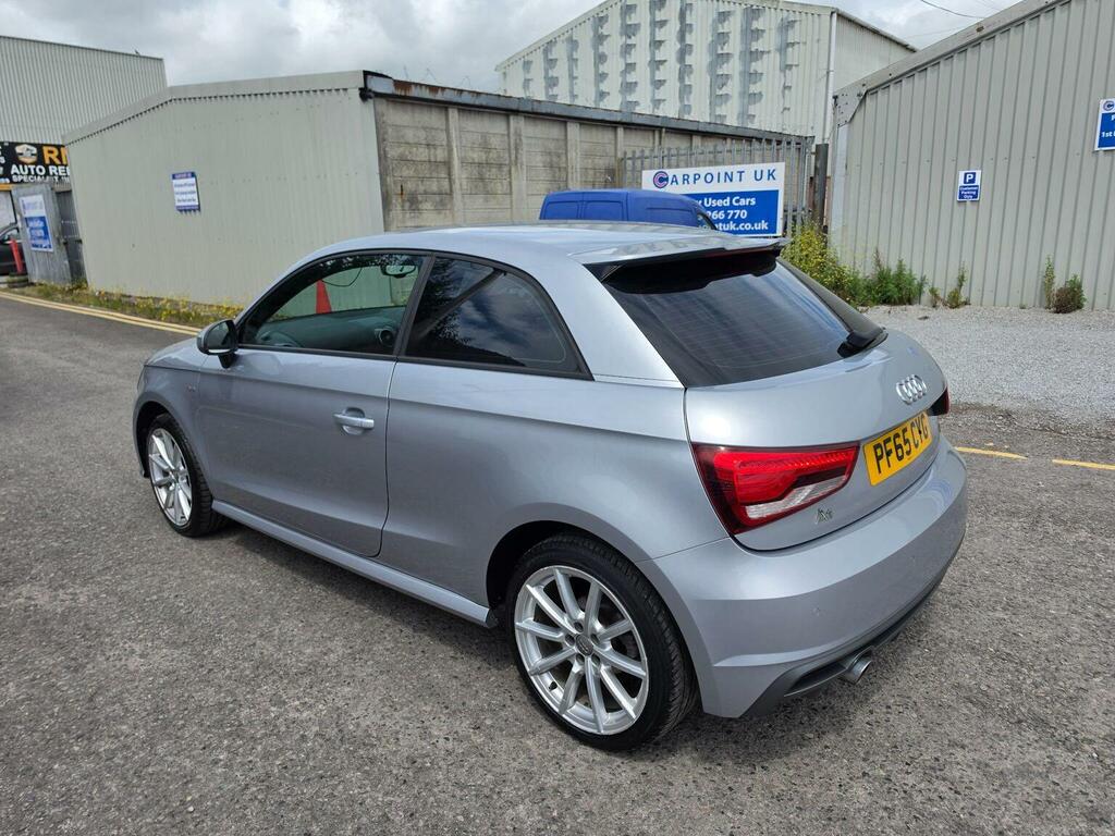 Audi A1 Hatchback 1.6 Tdi S Line Euro 6 Ss 201565 PF65CYG Silver #4