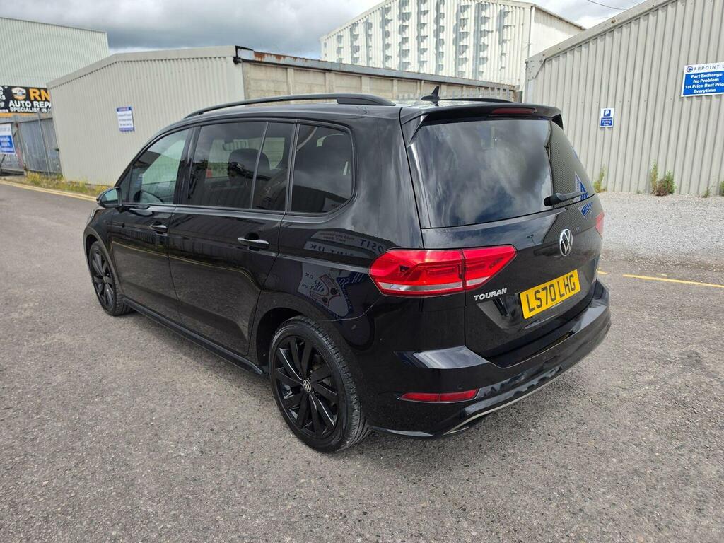 Volkswagen Touran 1.5 Tsi Evo R-line Dsg Euro 6 Ss Black #4